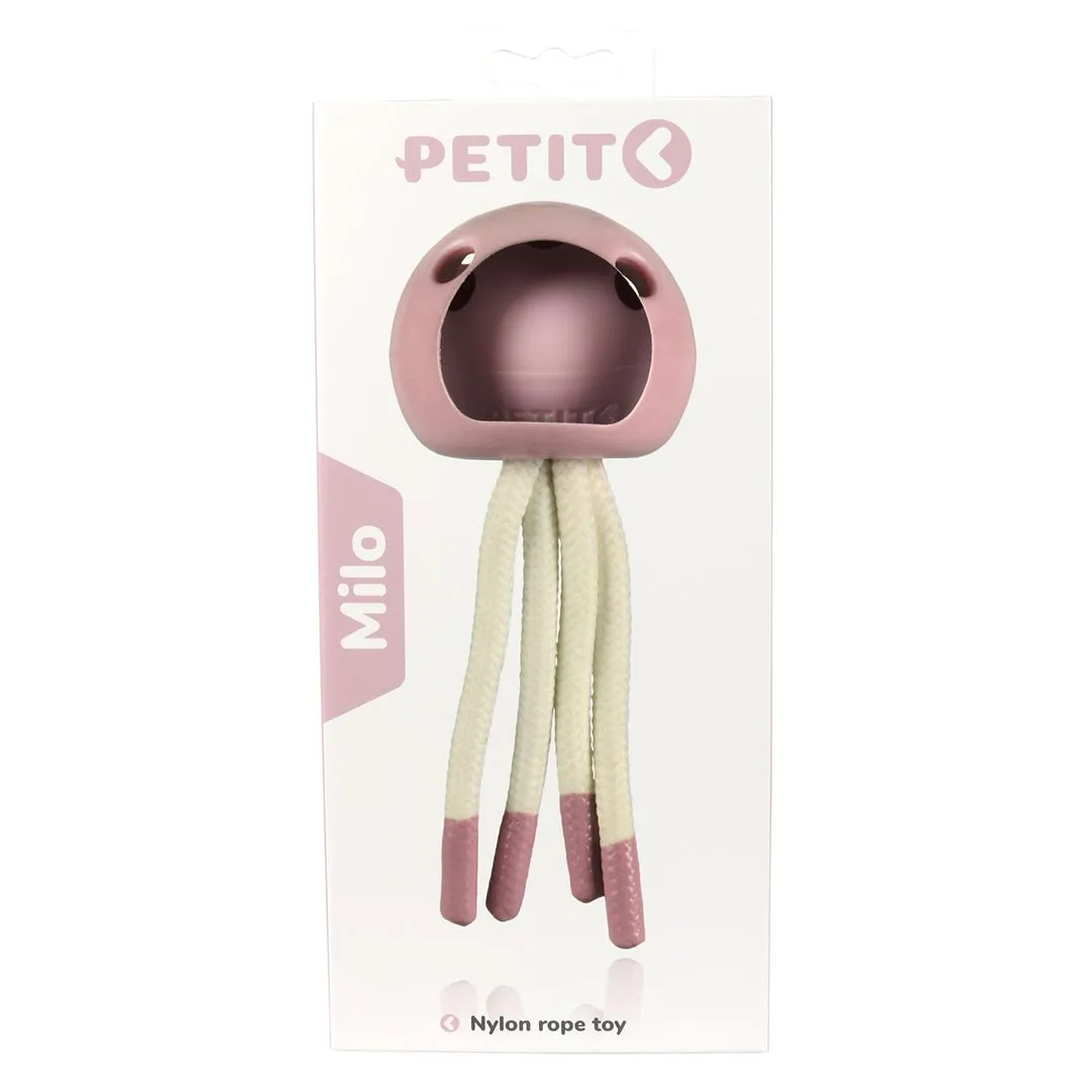 PETIT Hvalpelegetøj MILO Pink 18x7x7 cm - bamse til små hvalpe