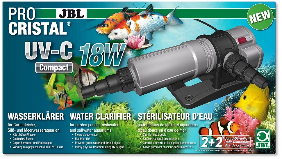 JBL ProCristal Compact UV-C 18 W uvlys
