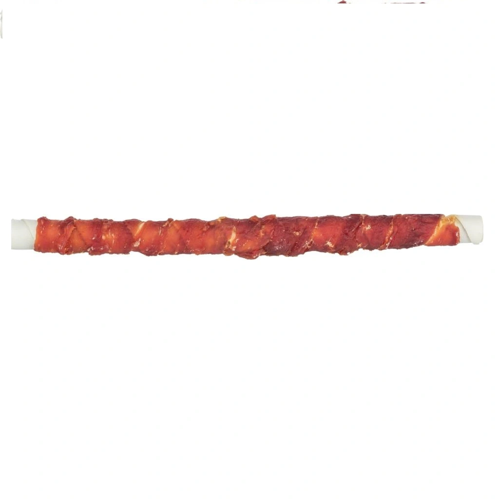 Denta Fun Tyggerulle med and og kyllingelever 28 cm - lækker hundesnack
