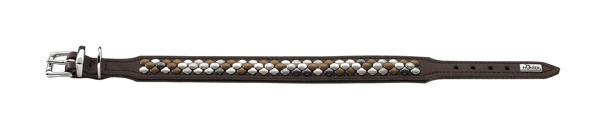 Hunter Halsbånd Arizona 37 Brun - 30-34,5 cm