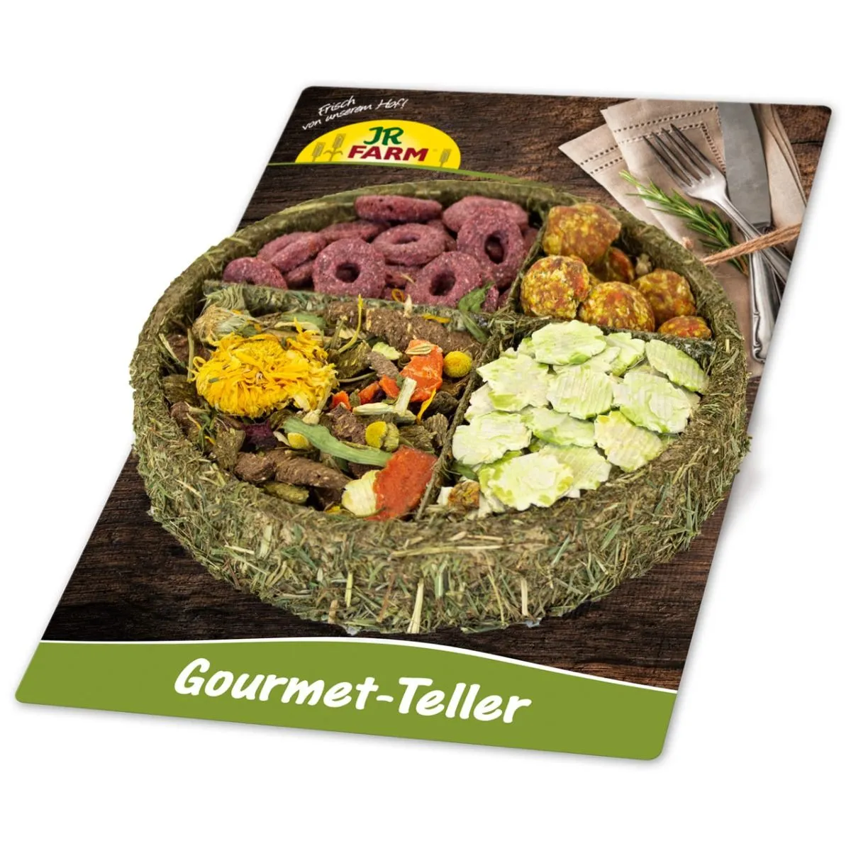 JR Gourmet Tallerken 100 gram