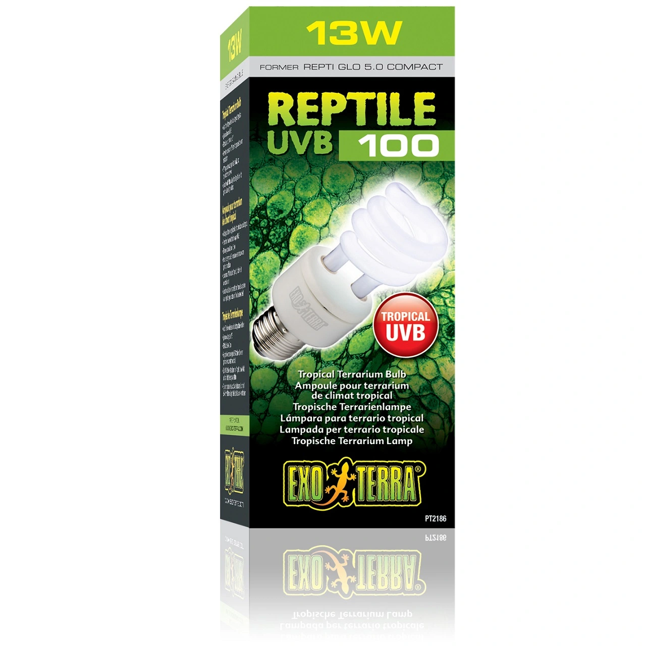 Exo Terra Repti UVB 100 pære 13 w