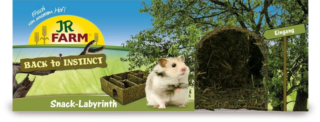 JR Farm Back to Instinct Snack Hamster Labyrint 400 g