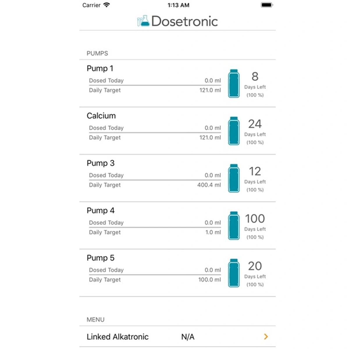 FOCUSTRONIC DOSETRONIC MODEL 1