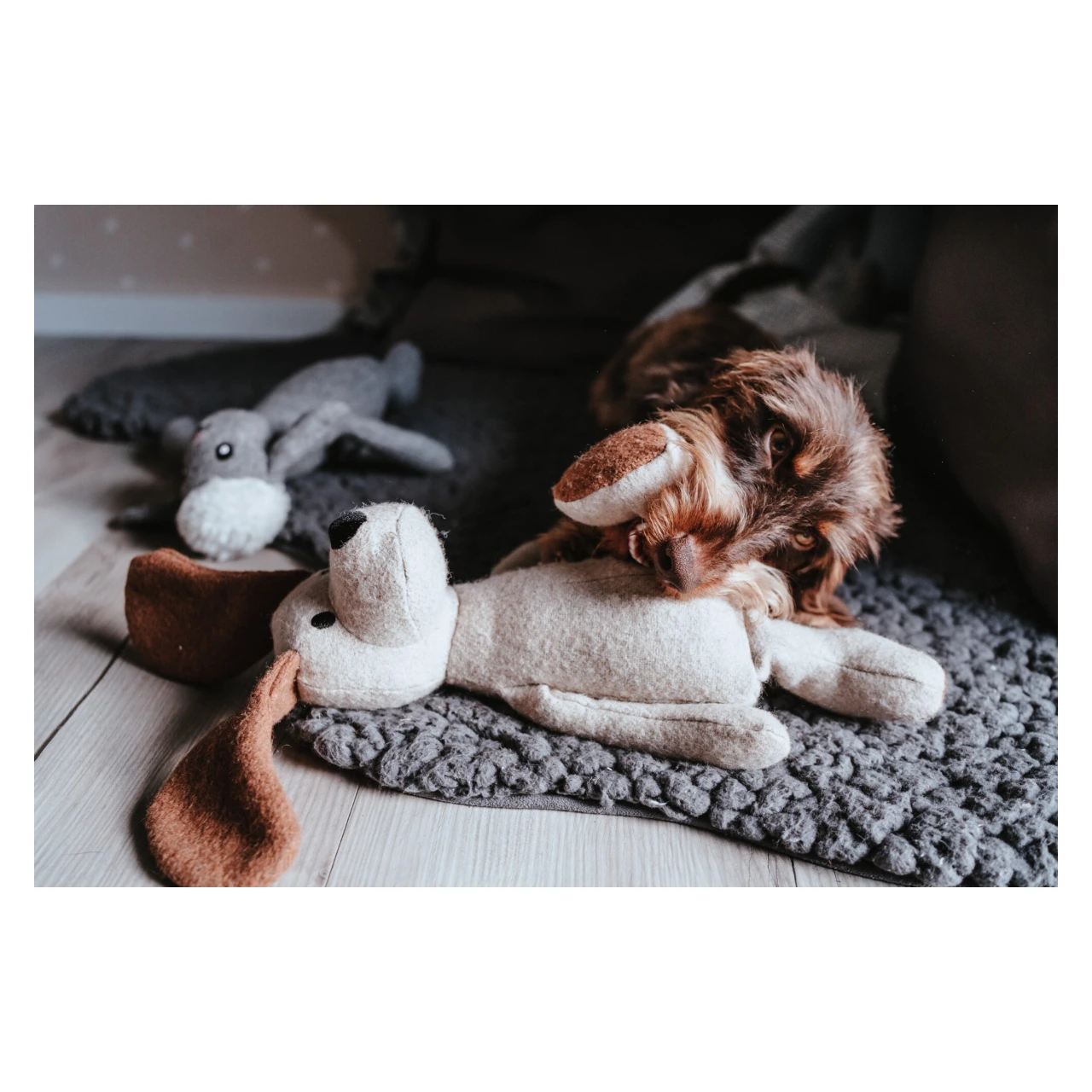 Hunter Marle Hund hundebamse uden pivelyd 35 cm