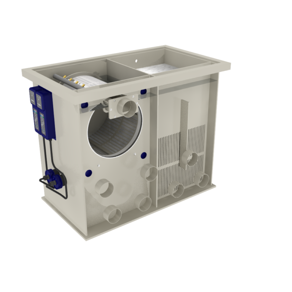 Filtreau Combi 50XL Gravity med spulepumpe og 2 x UV-C