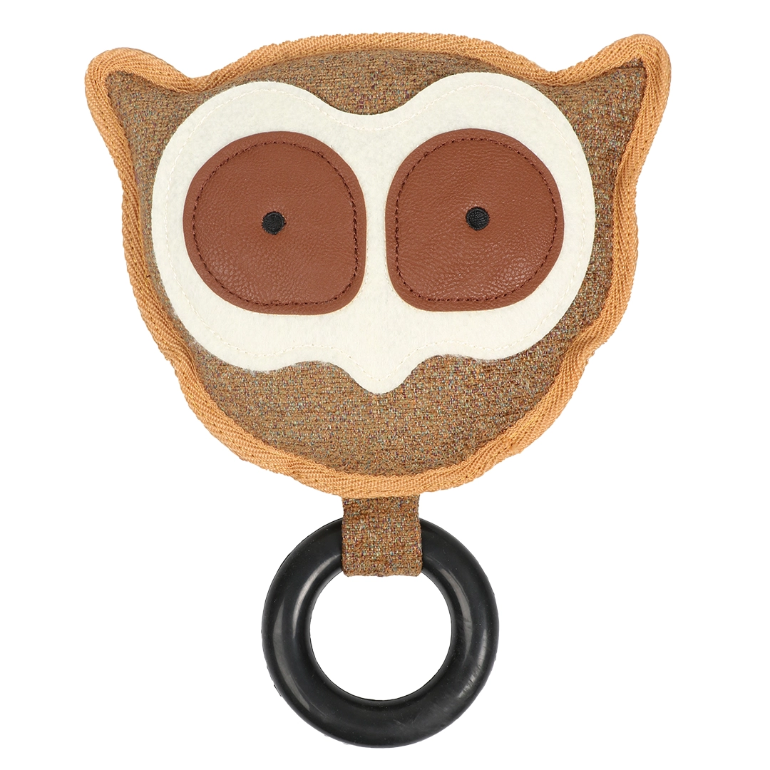 D&D Home Tina tarsier hundelegetøj - sødt plysdyr med lyd