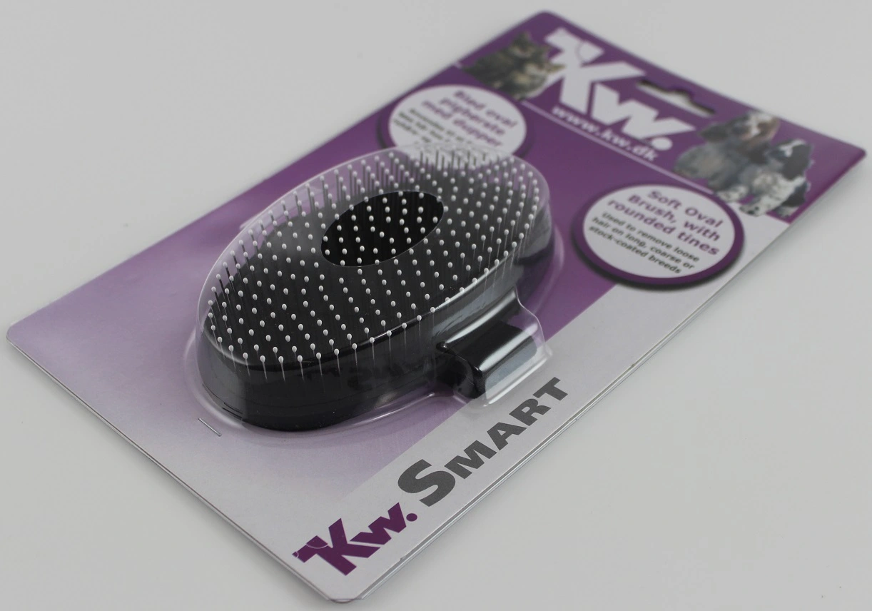 KW Smart Blød Oval Pigbørste med dupper