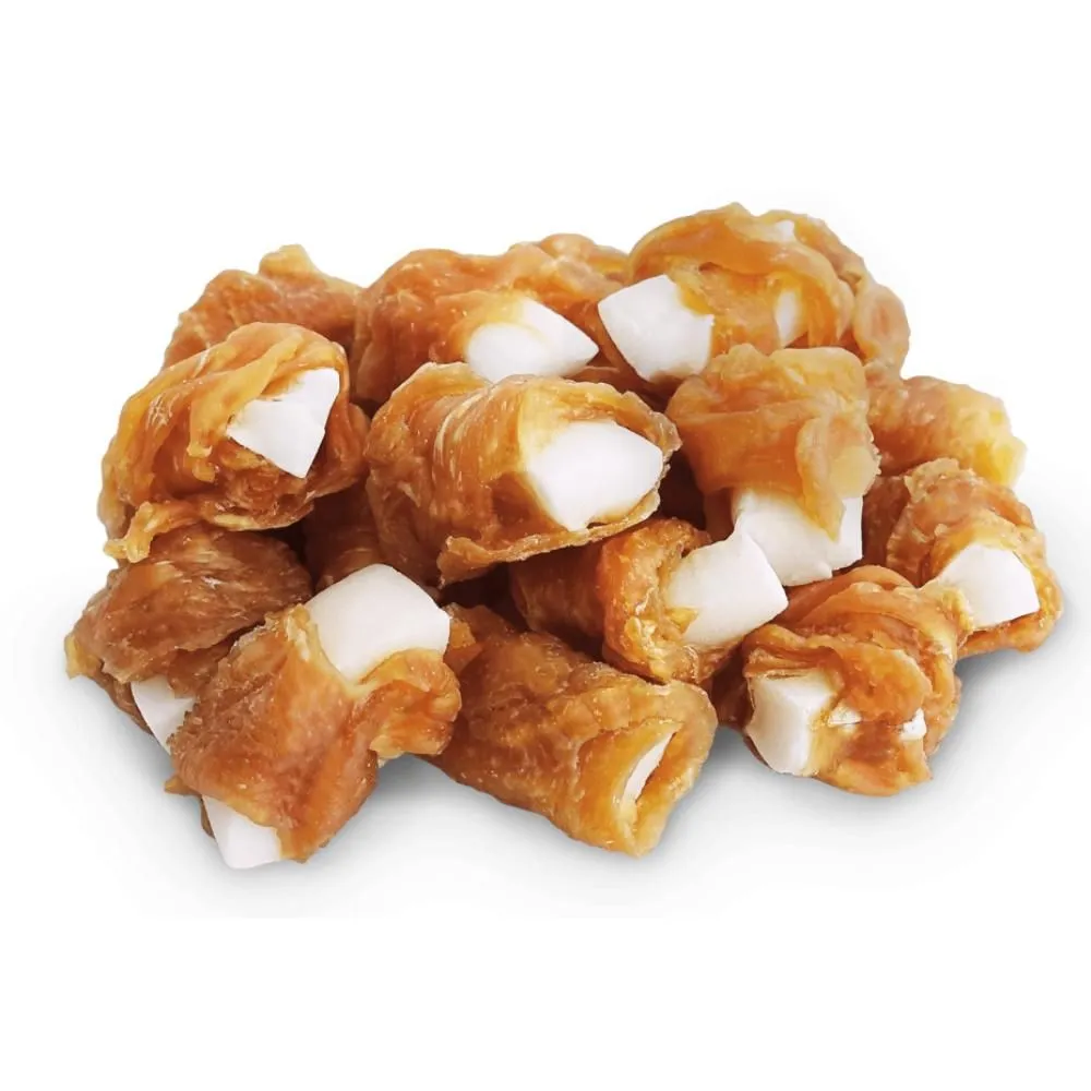 Dokas Tørret kyllingebryst med kokos 60 g - naturlige hundesnacks