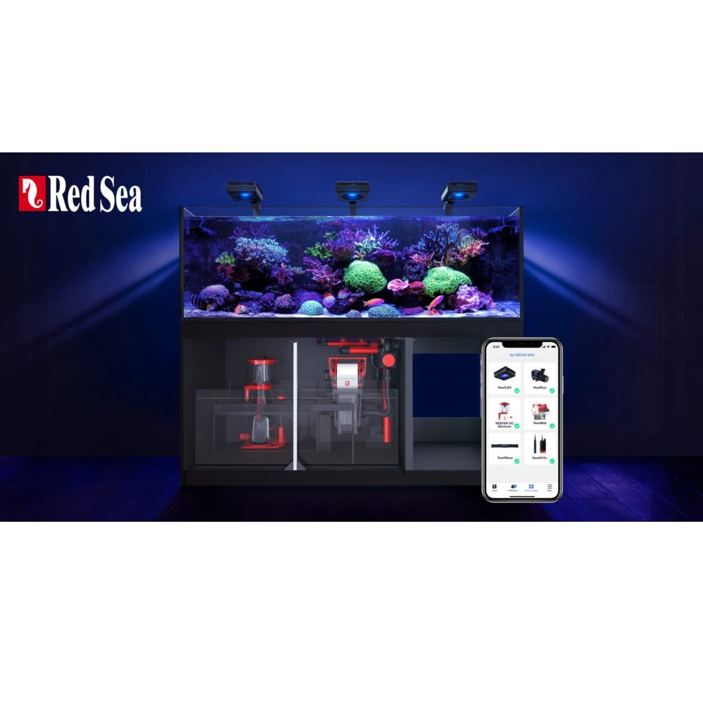 Red Sea Saltvandsakvarium Reefer G2 XL 200 Sort Inkl ATO+