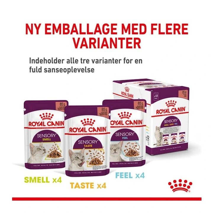 Royal Canin Kattevådmad Sensory Smell Sovs Adult