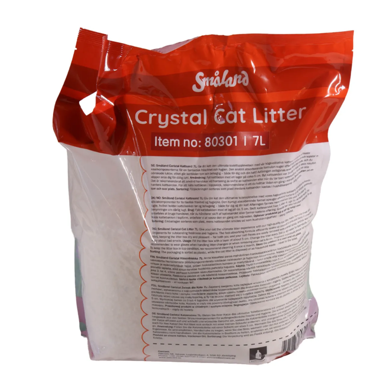 Småland Crystal Kattegrus 7L