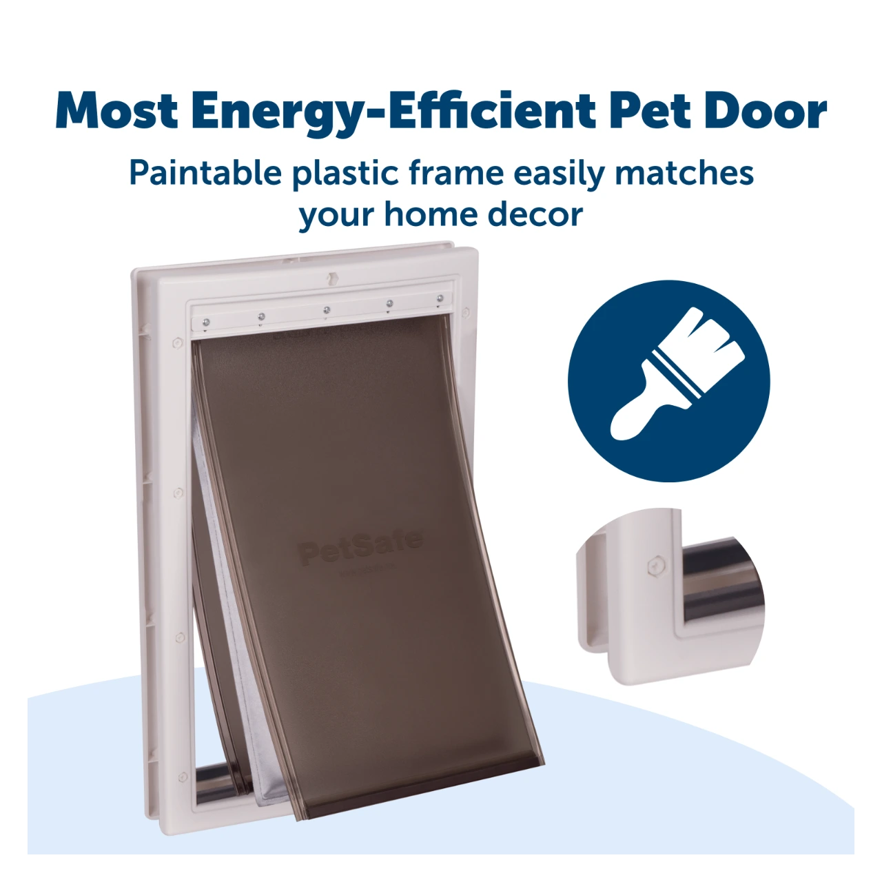 PetSafe Extreme Weather hundelem M med 3 klapper 26,7 x 38 cm