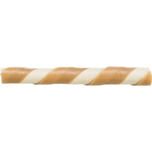 Denta Fun Tyggerulle med Kyllingefyld 10 cm - tyggeglæde til hunde