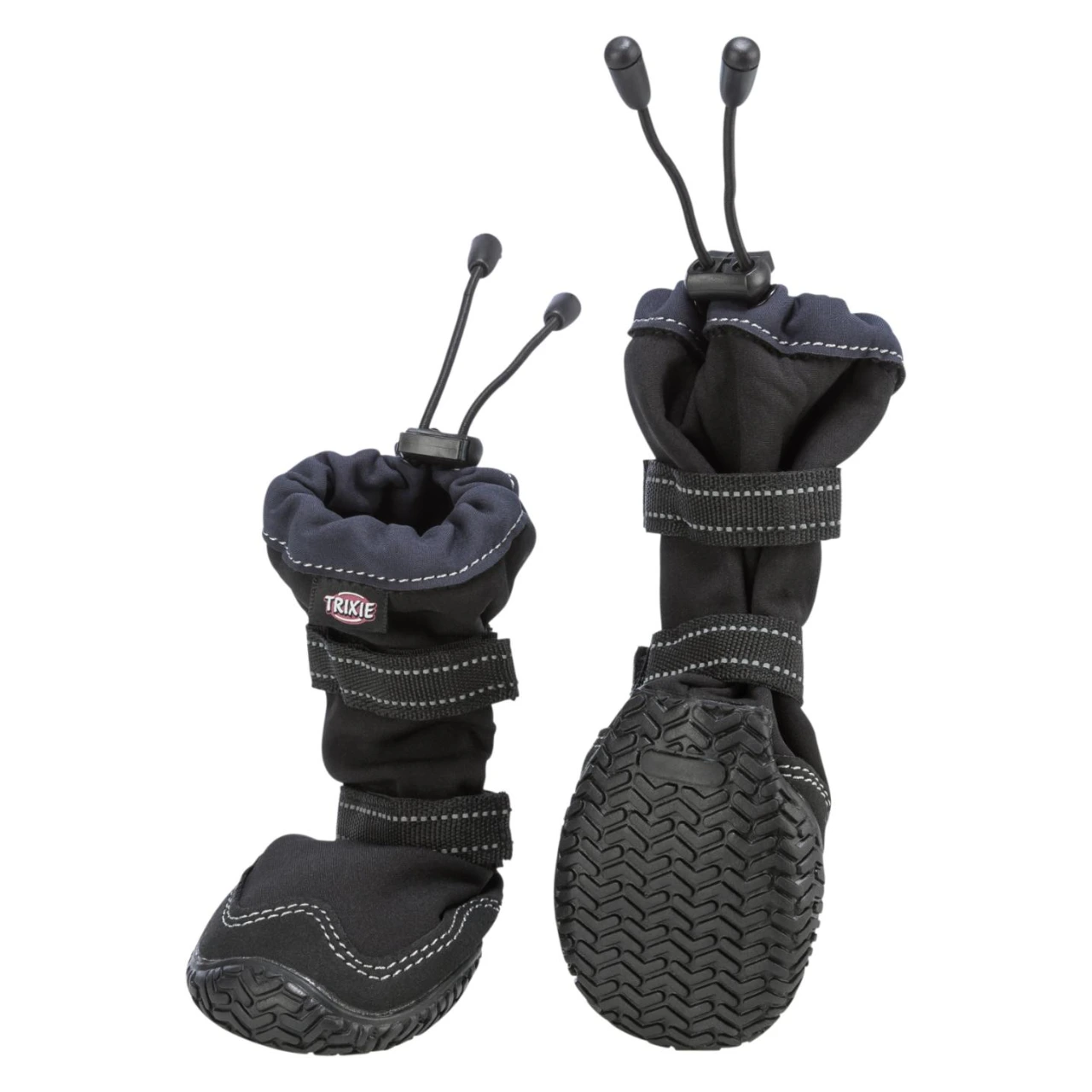 Trixie Walker Active Long hundesko sort XL 2 stk