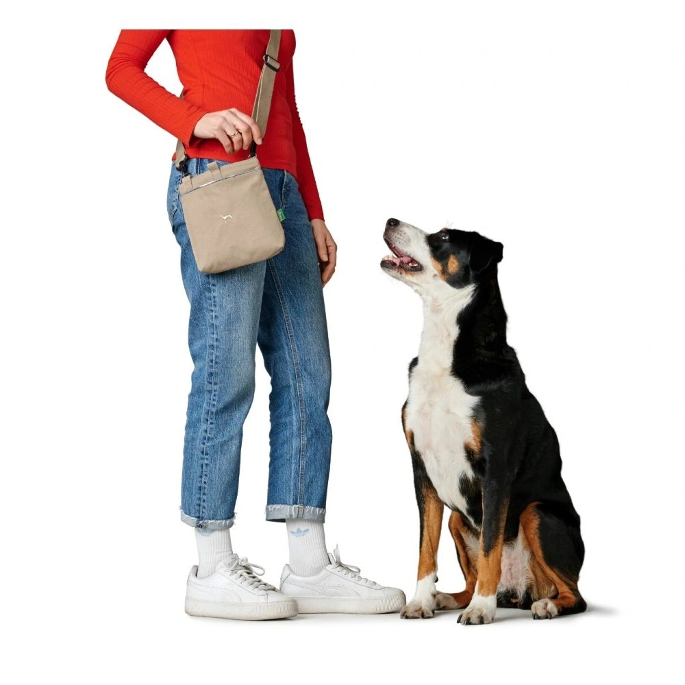 Hunter Godbidstaske Alva med skulderrem Beige
