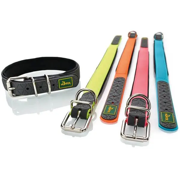 Hunter Halsbånd Convenience 55 Sort - 41-50 cm