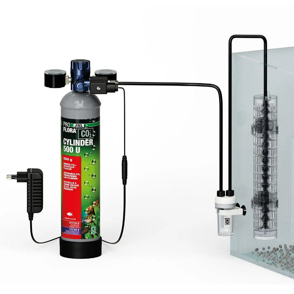 JBL PROFLORA u402 med 500g engangsflaske Co2