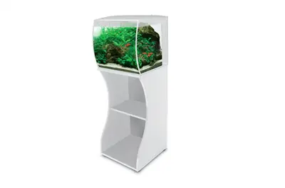 Fluval Flex 57 Liter Akvariekabinet Hvid (møbelskab)