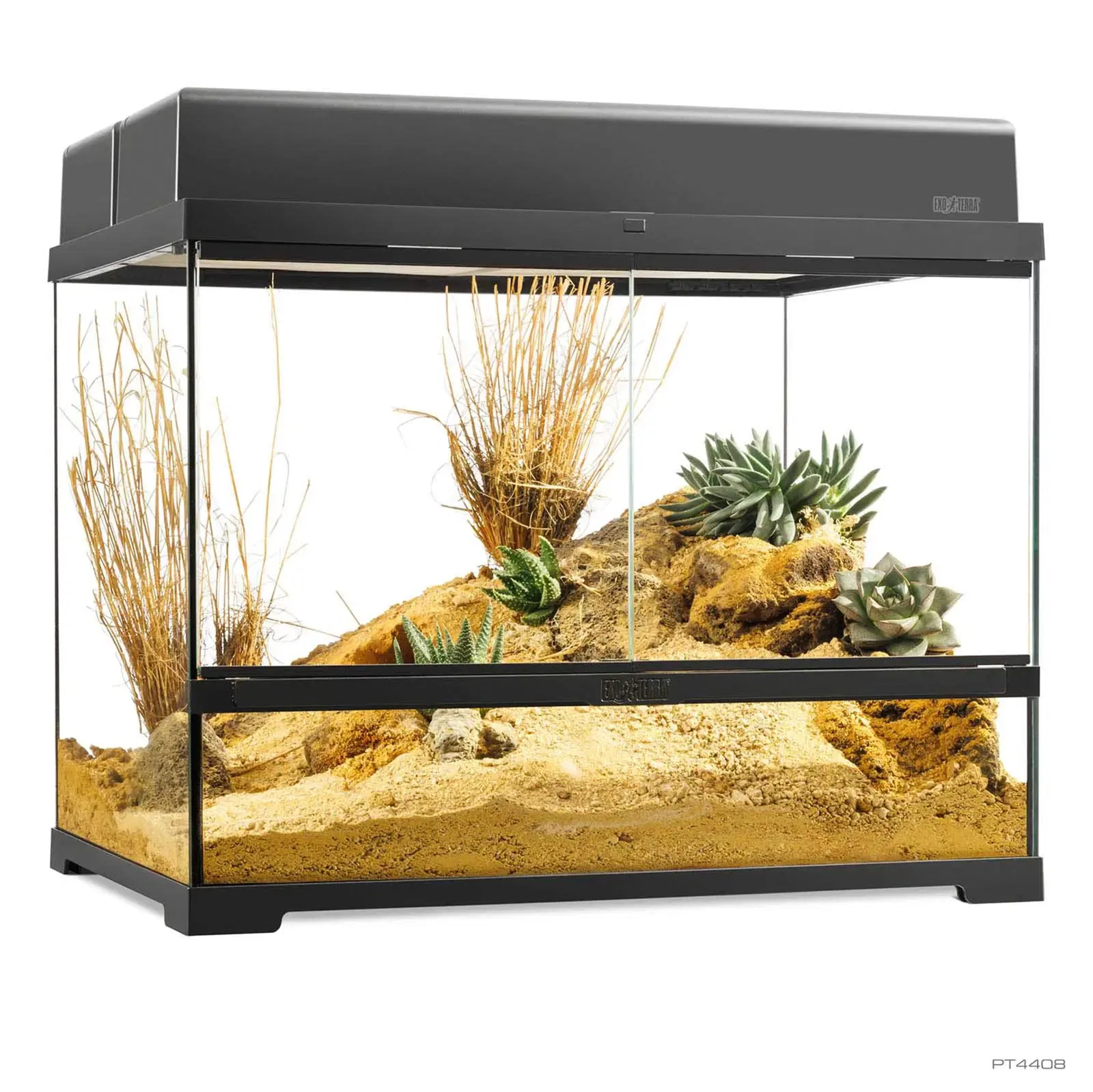 ExoTerra Pro Terrarium Medium Wide 60x45x45 cm 122 Liter