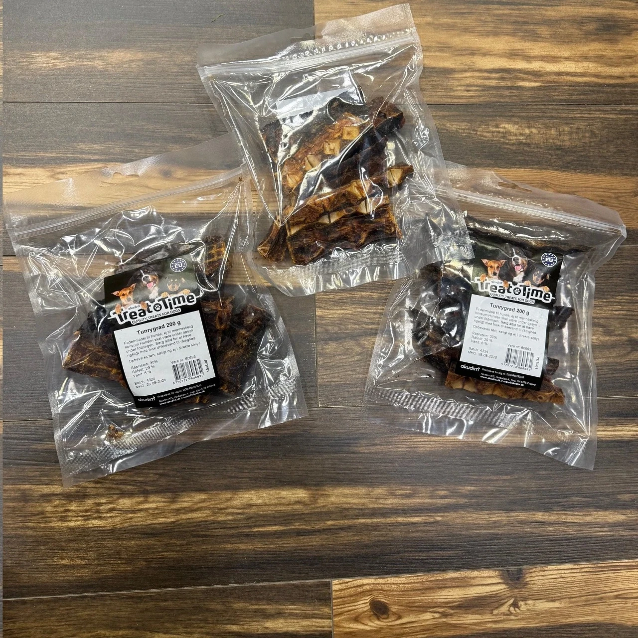 Treattime Tun Rygrad 200 g - Naturlige hundesnacks