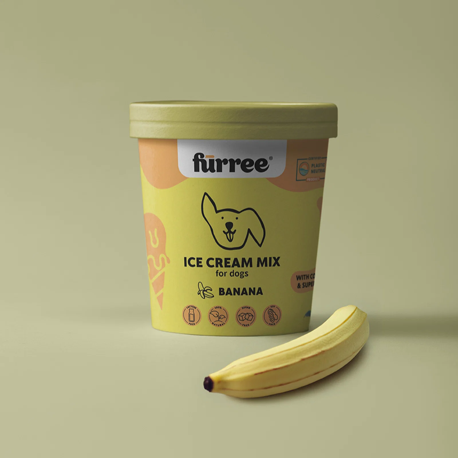 FÜRREE Icecream med Banan