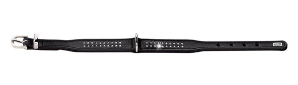 Hunter Diamond petit halsbånd str.32 Sort - 24-28 cm