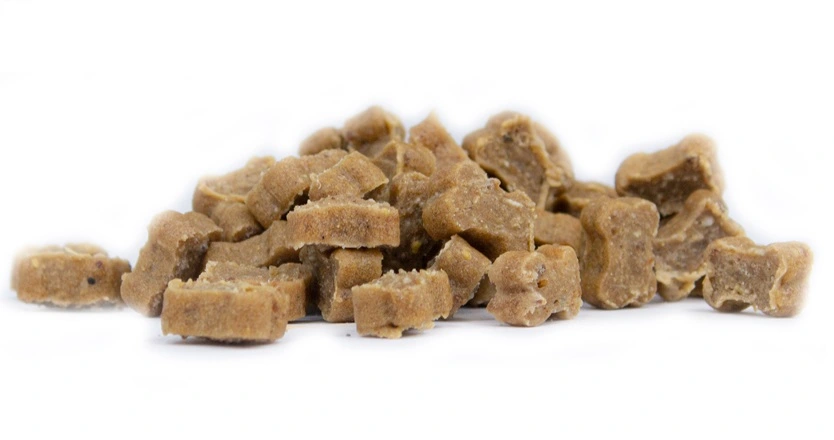 Snackit Semi-Moist Mini Bones med Kylling 500 g - bløde hundesnacks