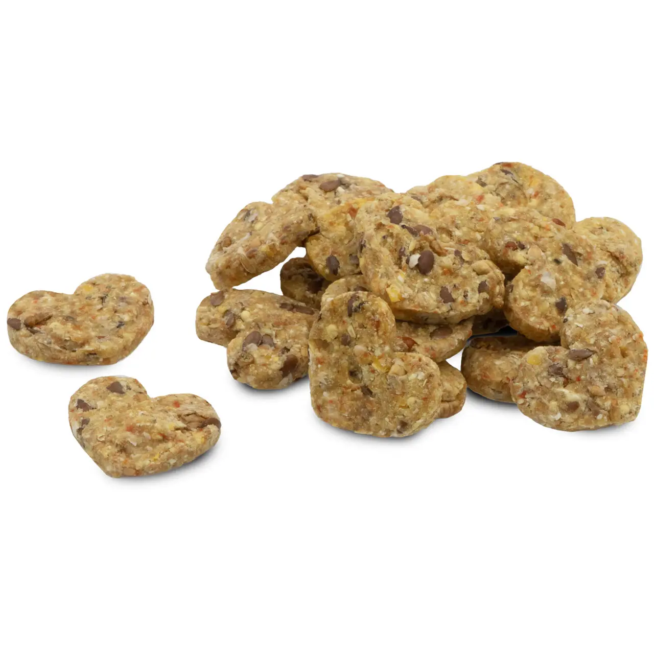 JR Farm Tiny Treats Hjerte med Melorme til Hamster 100 g