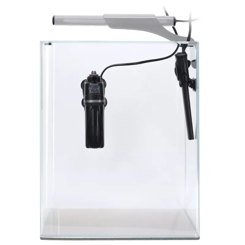 AquaEl Akvarie Opti Bent Hvid 20 Liter