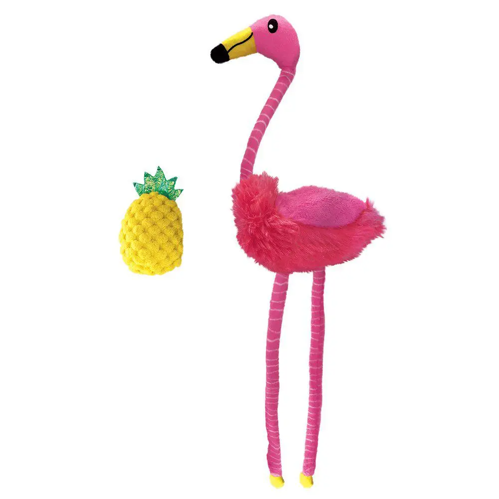 Kong Kattelegetøj Tropics Flamingo
