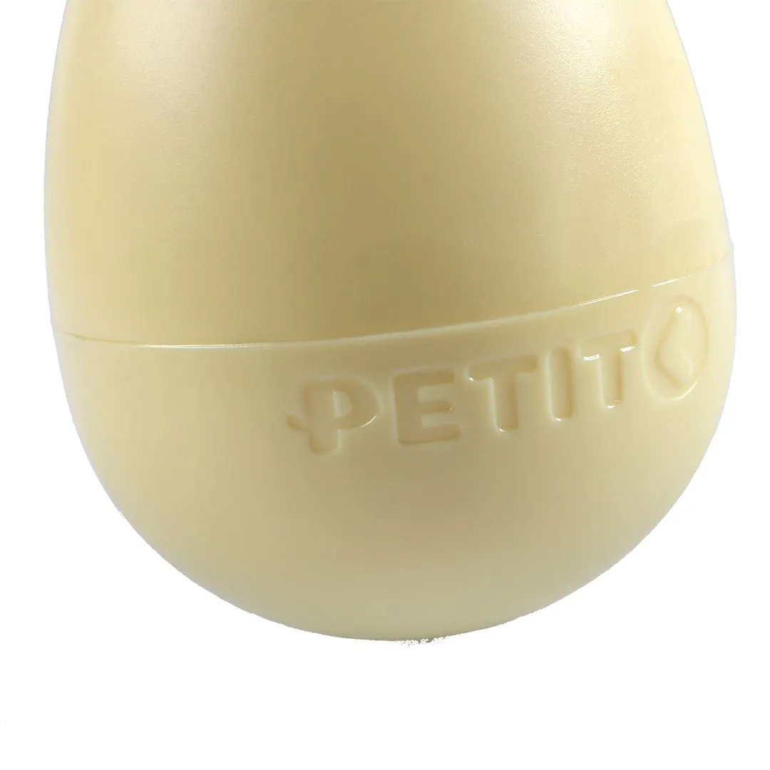 PETIT Hvalpelegetøj BALU Yellow 8x6x6 cm - nuttet bamse til små hvalpe