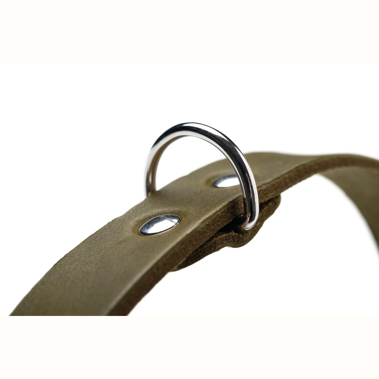 Hunter Aalborg Sport Oliven 37 hundehalsbånd - 28-33 cm