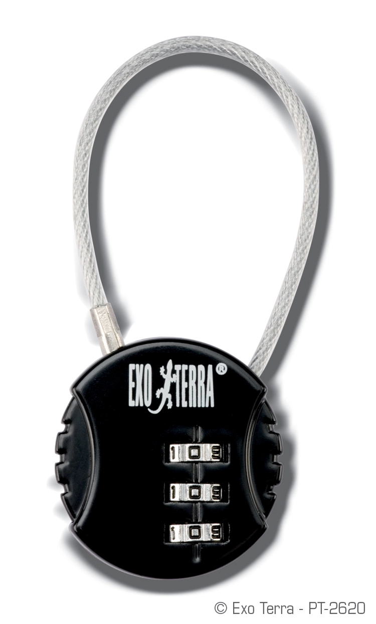 Exo Terra Terrarielås med kode
