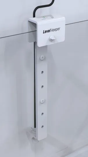 Niveauholder med display