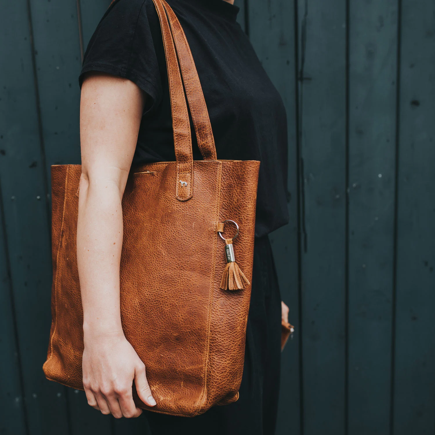 Hunter Shopper Milano Cognac