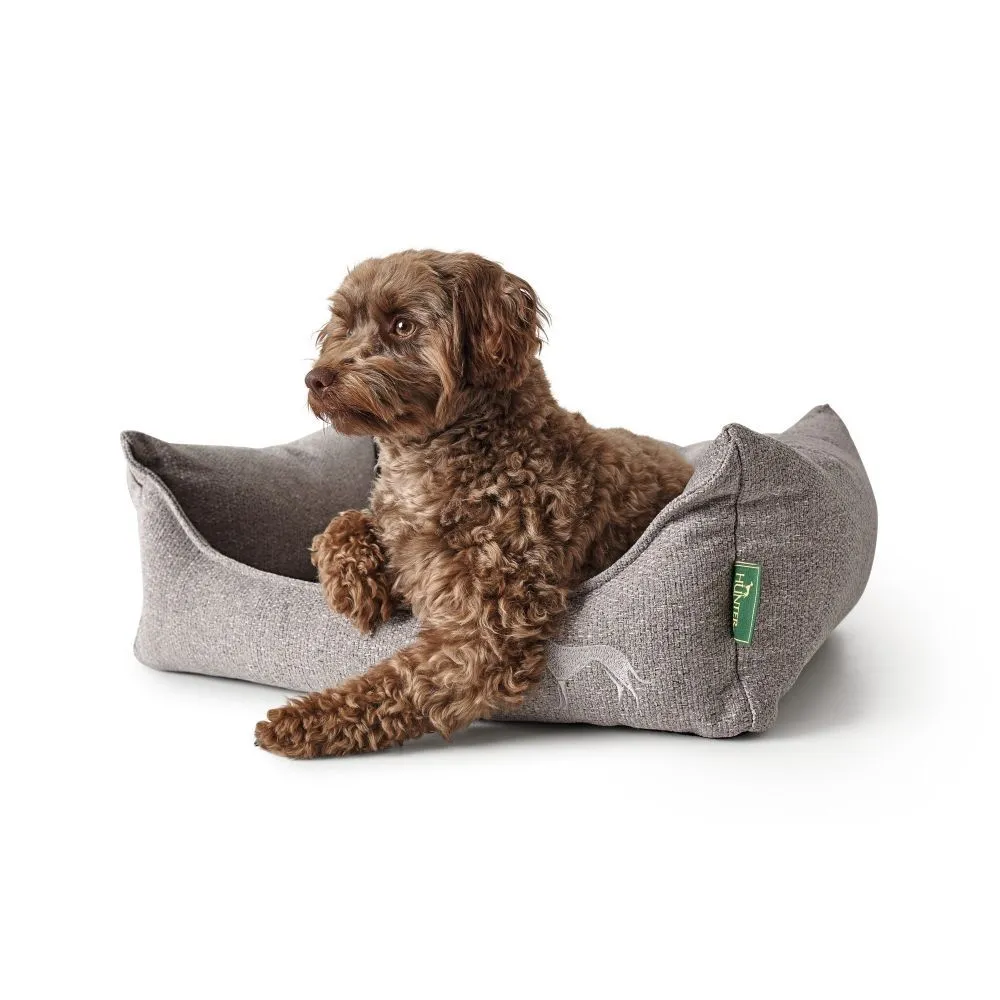 Hunter hundesofa Prag L 90 x 70 cm Grå