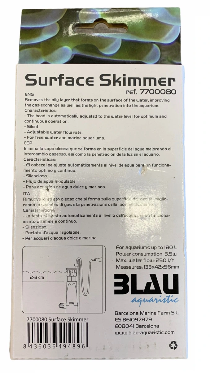 Blau Surface Skimmer