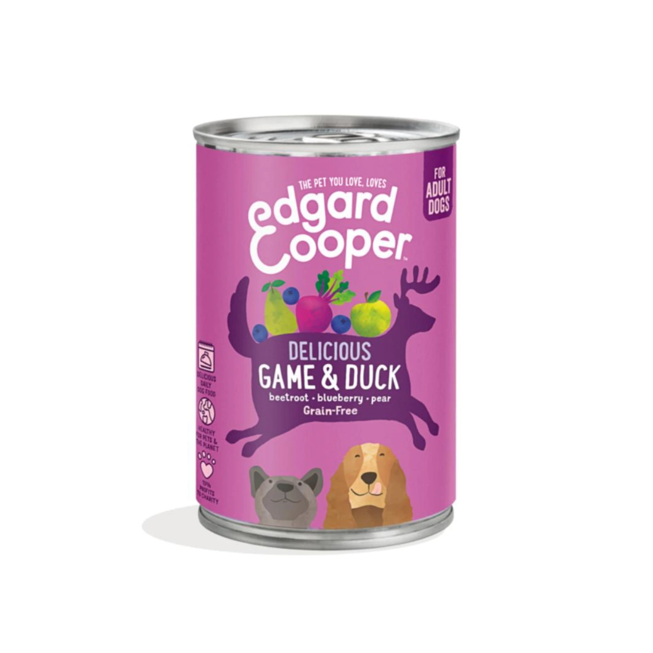 Edgard & Cooper vådfoder multipakke til hund 6 x 400 g