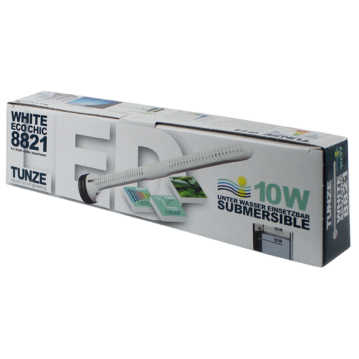 Tunze LED White Eco Chic 8821 - 10 W LED til fersk- og soft-coral akvarier