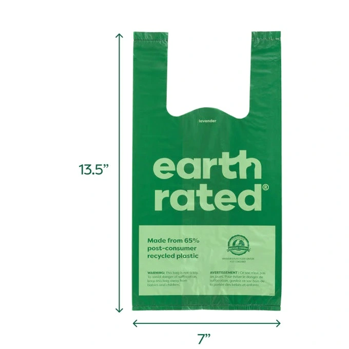 Earth Rated Øko hømhømposer med håndtag 120 stk