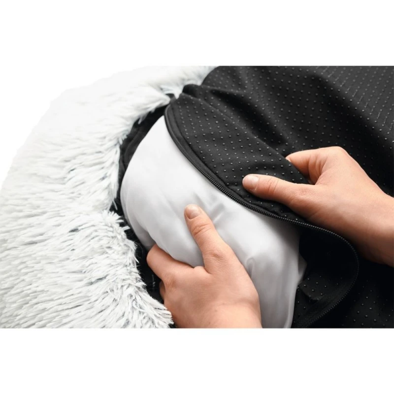 Hunter Loppa donut hundeseng Ø 50 cm Hvid