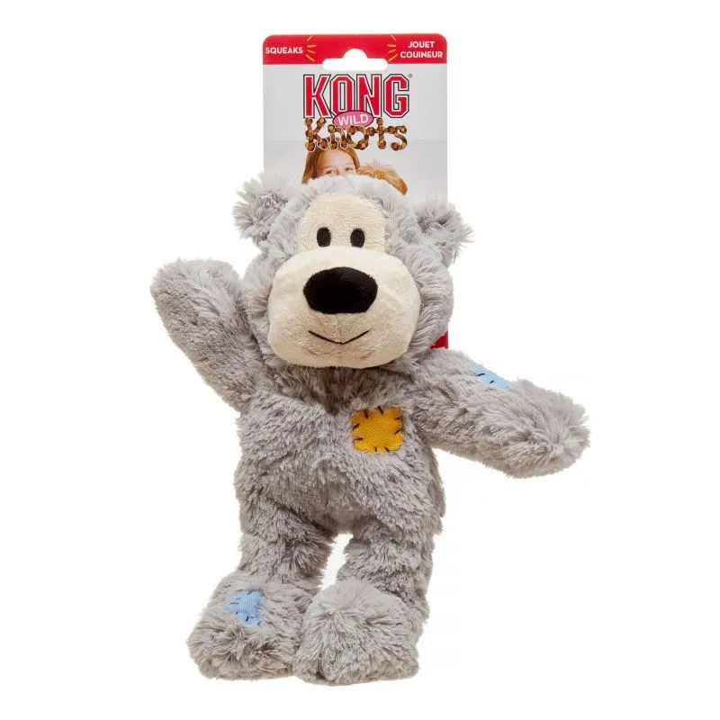 KONG Wild Knots Hundebamse Bjørn XL - stor bamse med reb