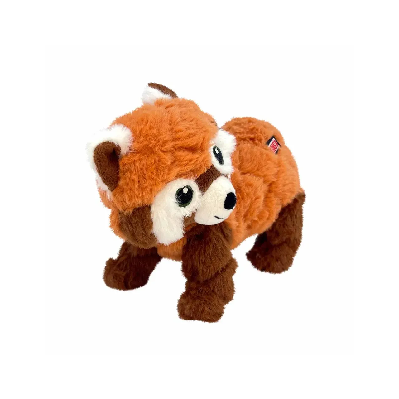 KONG Scampers Red Panda M hundebamse 23x25,5x12 cm - blød leg og kram