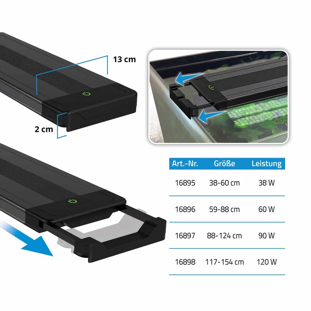 Fluval Plant Pro LED 120 W 117,5-153,7 cm
