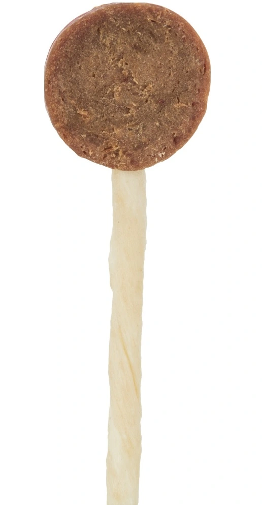 Denta Fun Slikkepind med okse og and 8 cm - hundesnack