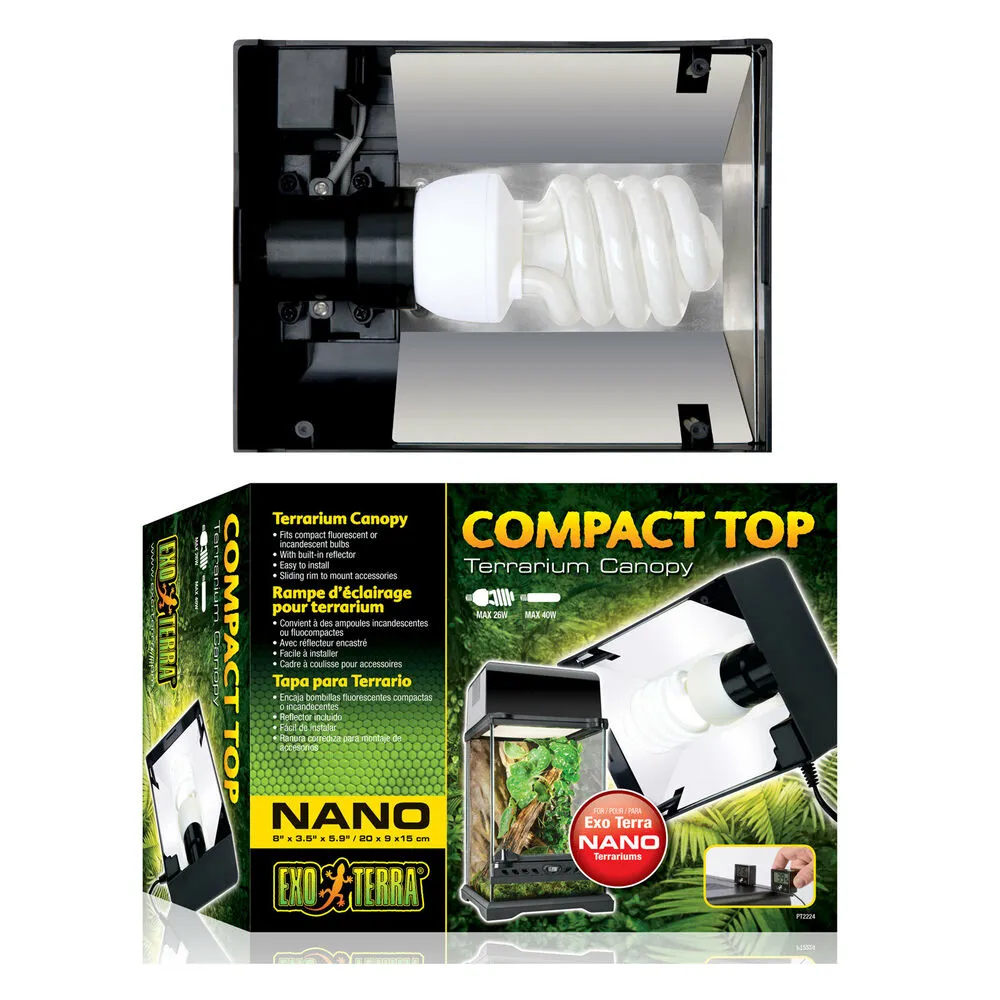 Exo Terra Compact Top Lampe 20 cm