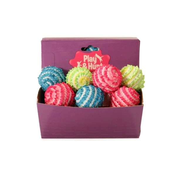 Blondekugle bold Mix farve 4 cm