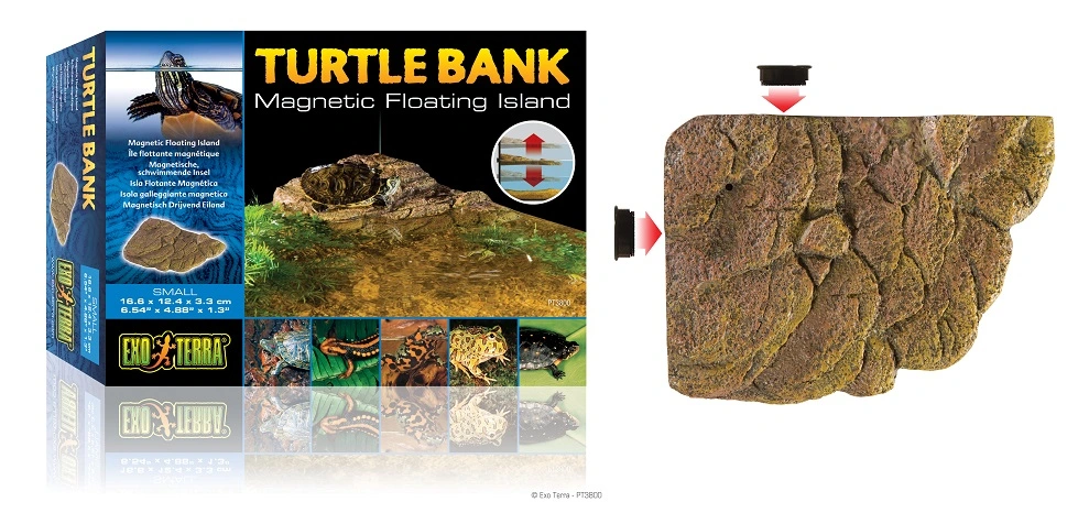 Exo Terra Turtle Bank med magnet lille
