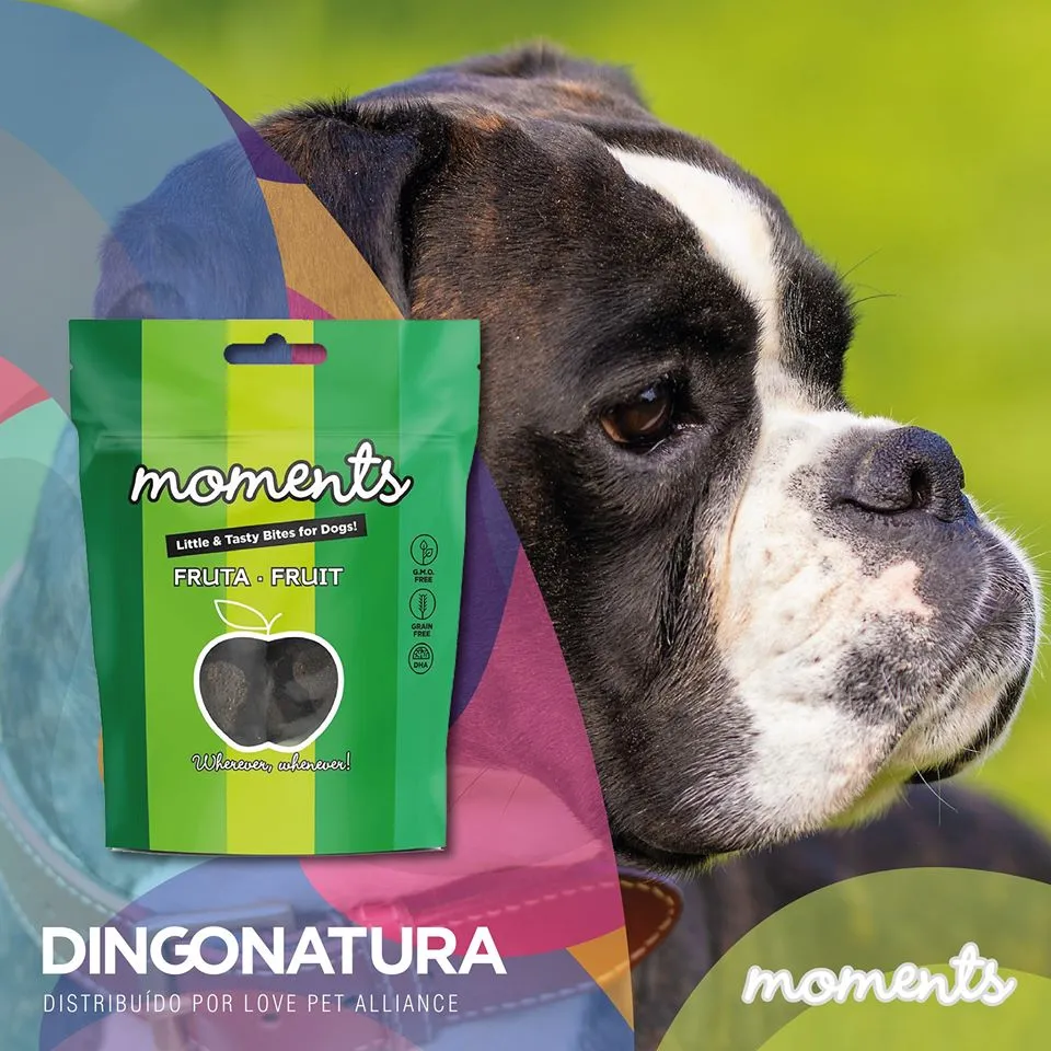 Moments hundesnack Kylling og Frugt 60 g - fuldfoder hundegodbidder